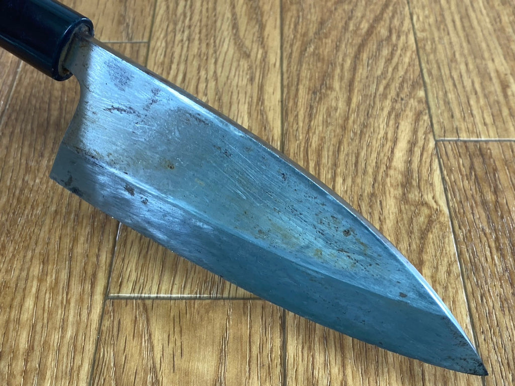 Japanese Chef's Kitchen Knife DEBA Vintage hocho OLD Cleavers from Japan 150/285mm QA953