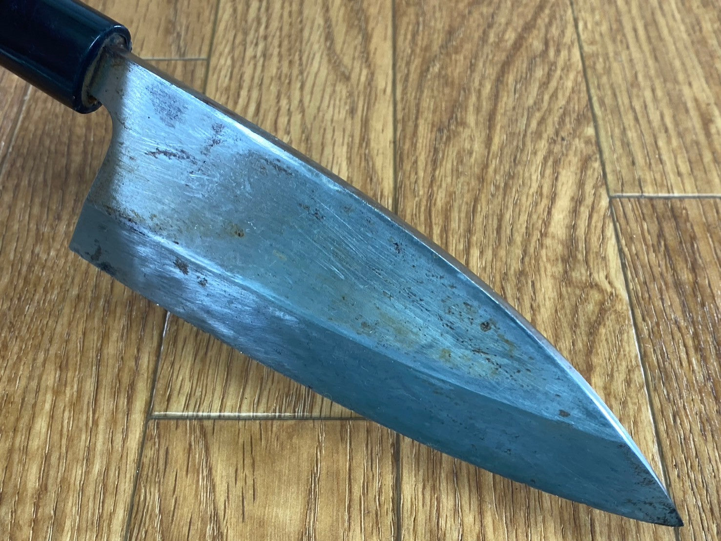 Japanese Chef's Kitchen Knife DEBA Vintage hocho OLD Cleavers from Japan 150/285mm QA953