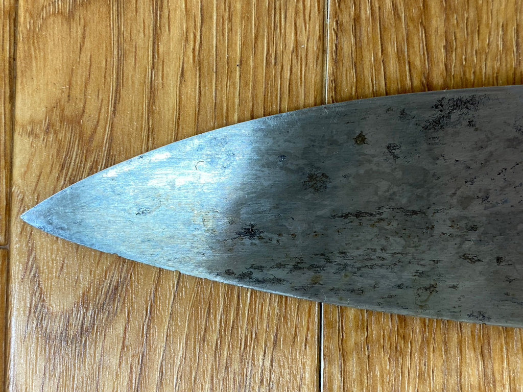 Japanese Chef's Kitchen Knife DEBA Vintage hocho OLD Cleavers from Japan 150/285mm QA953