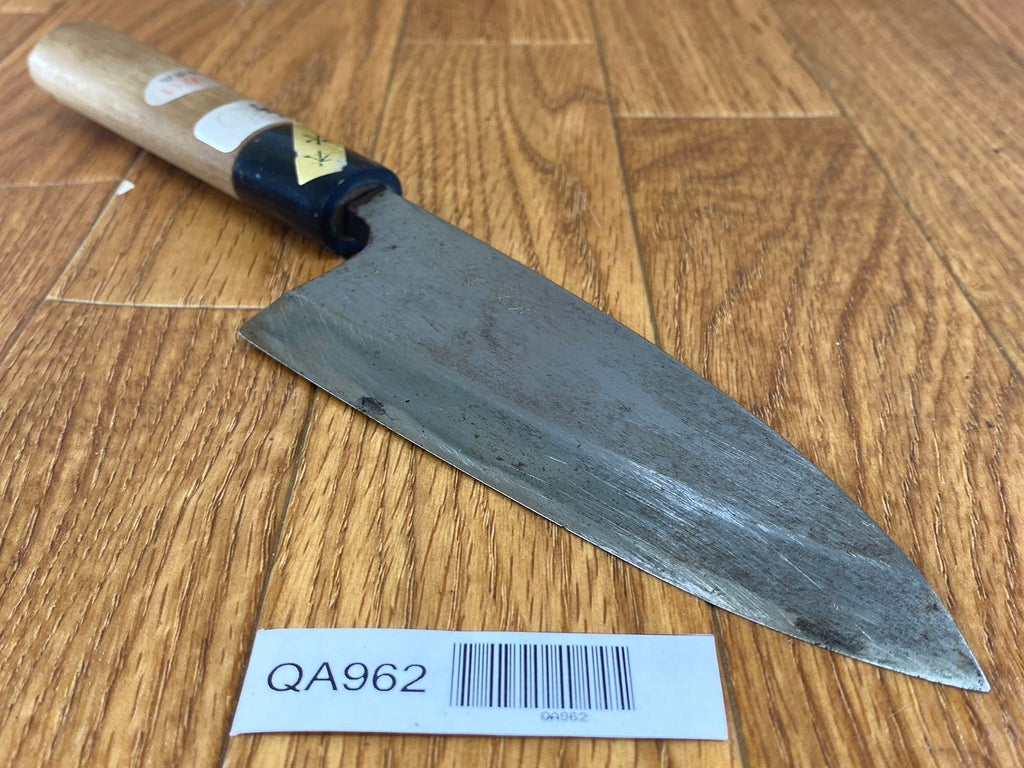 Japanese Chef's Kitchen Knife DEBA Vintage hocho OLD Cleavers Hand Made from Japan 134/265mm QA962