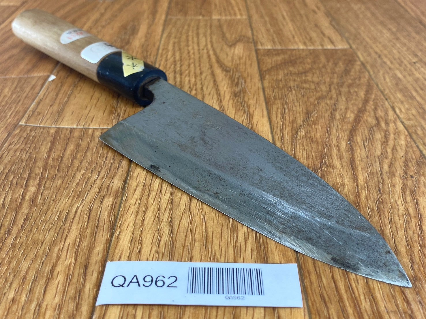 Japanese Chef's Kitchen Knife DEBA Vintage hocho OLD Cleavers Hand Made from Japan 134/265mm QA962