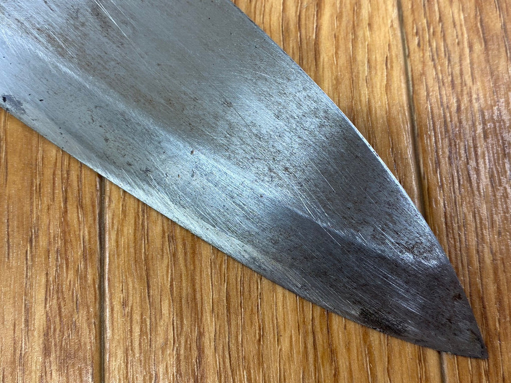 Japanese Chef's Kitchen Knife DEBA Vintage hocho OLD Cleavers Hand Made from Japan 134/265mm QA962