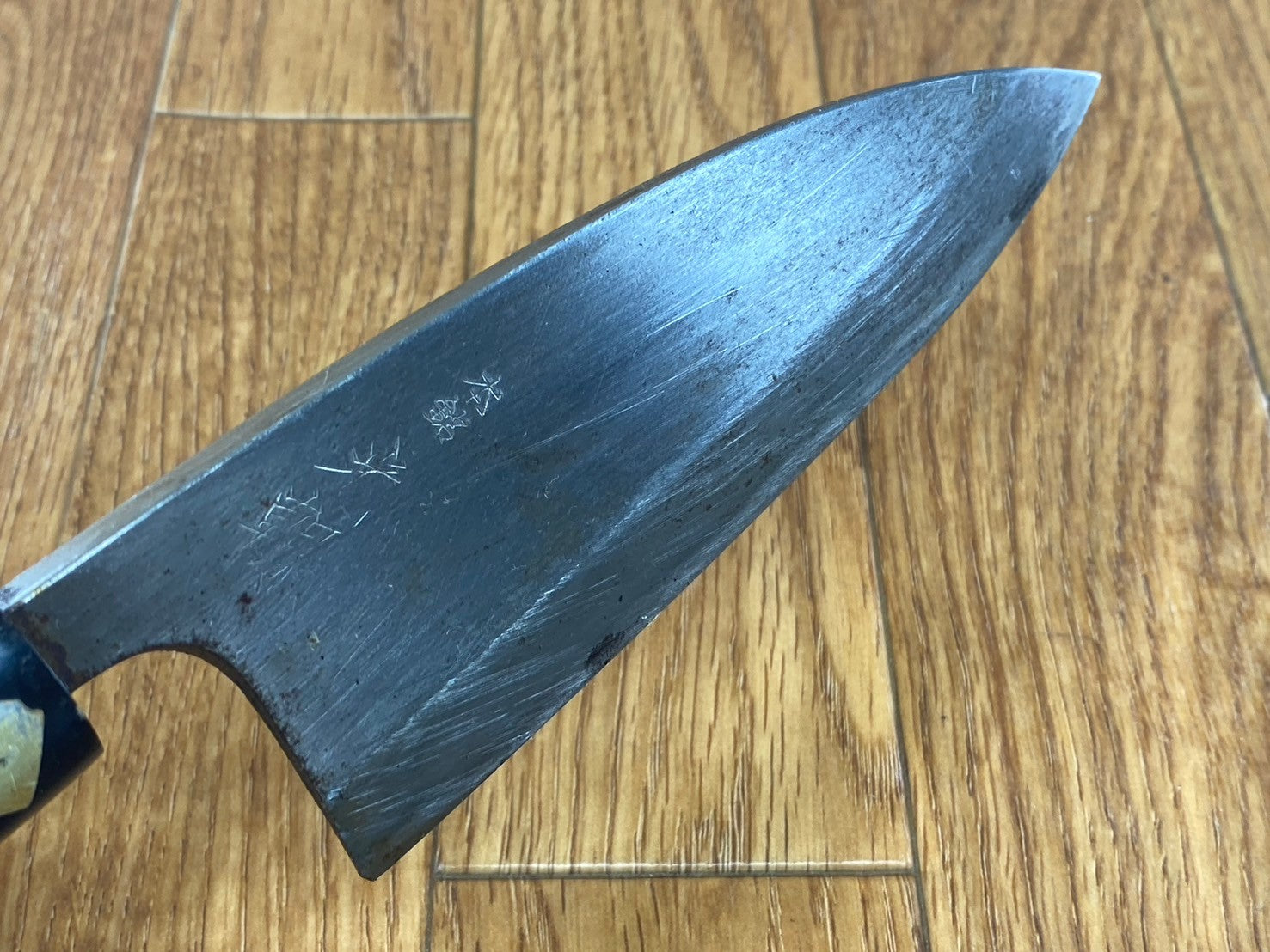 Japanese Chef's Kitchen Knife DEBA Vintage hocho OLD Cleavers Hand Made from Japan 134/265mm QA962