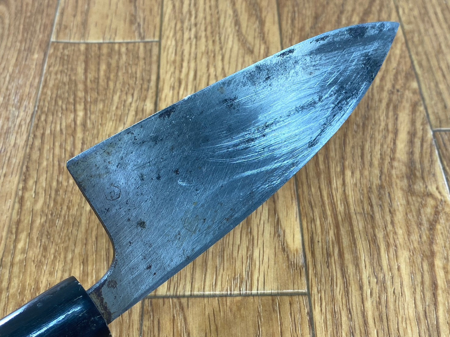 Japanese Chef's Kitchen Knife DEBA Vintage hocho OLD Cleavers Hand Made from Japan 134/265mm QA962