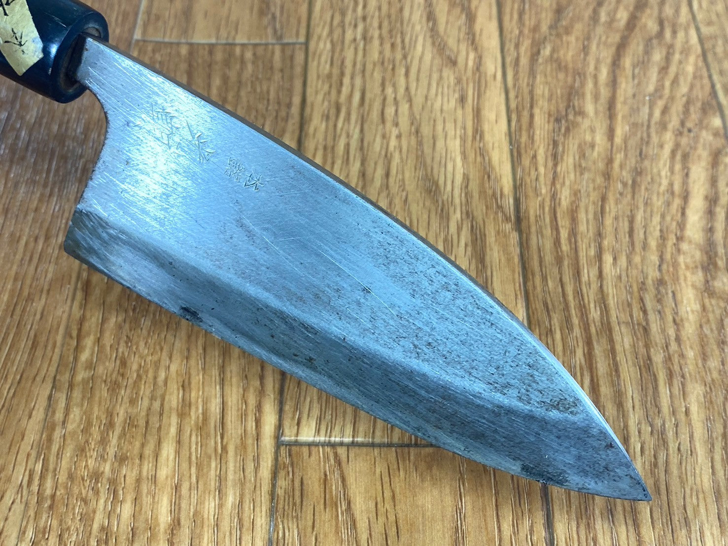 Japanese Chef's Kitchen Knife DEBA Vintage hocho OLD Cleavers Hand Made from Japan 134/265mm QA962