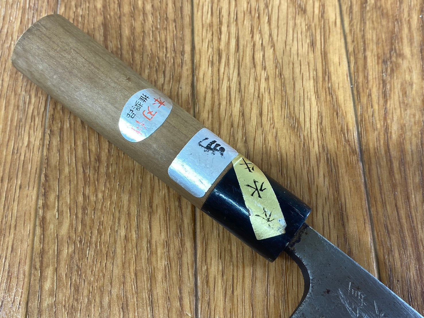 Japanese Chef's Kitchen Knife DEBA Vintage hocho OLD Cleavers Hand Made from Japan 134/265mm QA962