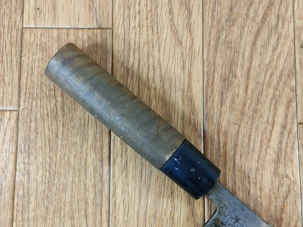 Japanese Chef's Kitchen Knife DEBA Vintage hocho OLD Cleavers from Japan 153/290mm UU241