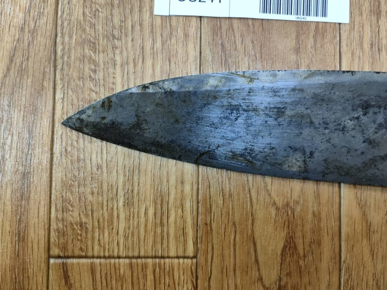 Japanese Chef's Kitchen Knife DEBA Vintage hocho OLD Cleavers from Japan 153/290mm UU241