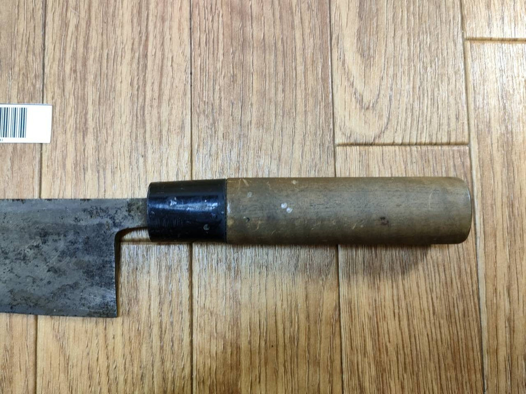 Japanese Chef's Kitchen Knife DEBA Vintage hocho OLD Cleavers from Japan 153/290mm UU241