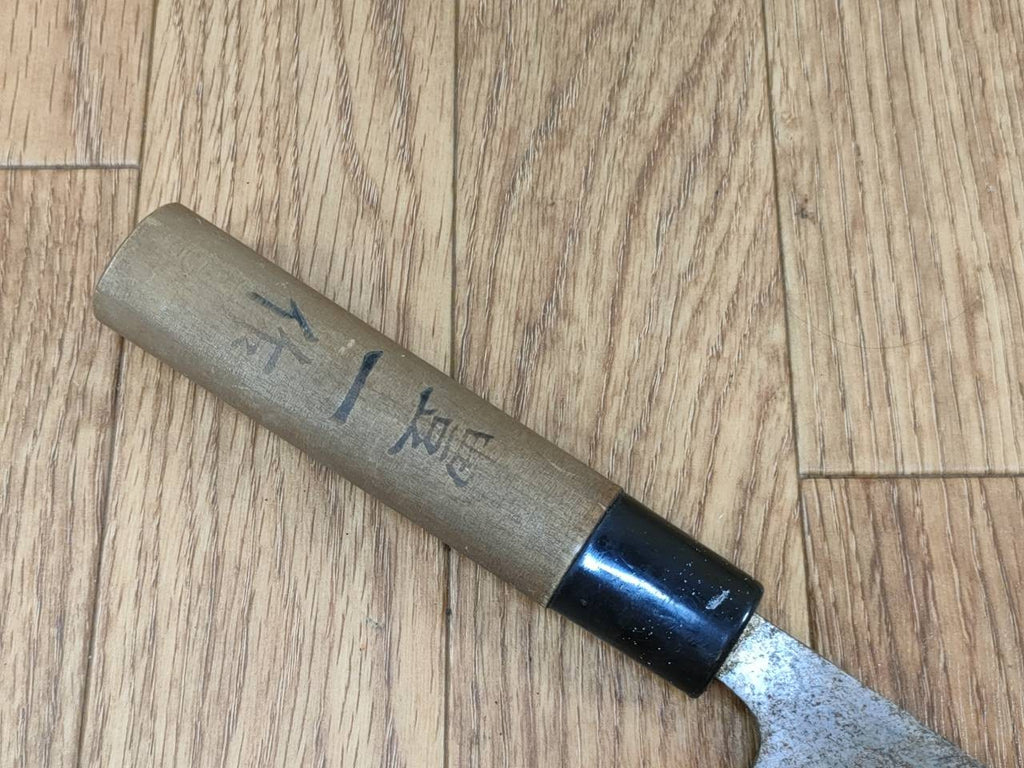 Japanese Chef's Kitchen Knife DEBA Vintage hocho OLD Cleavers from Japan 152/290mm UU271