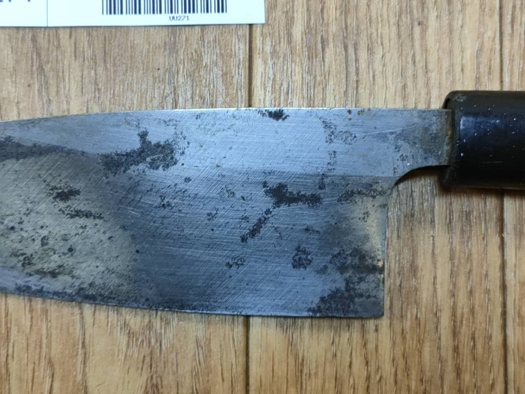 Japanese Chef's Kitchen Knife DEBA Vintage hocho OLD Cleavers from Japan 152/290mm UU271