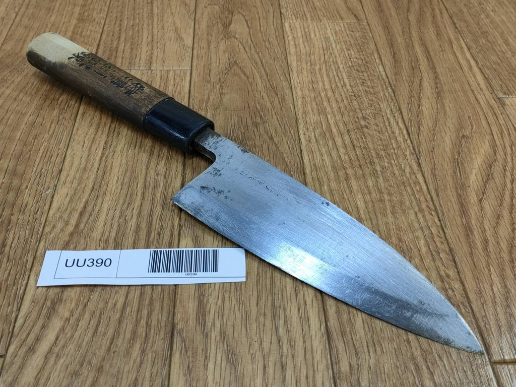 Japanese Chef's Kitchen Knife DEBA Vintage hocho OLD Cleavers from Japan 147/288mm UU390