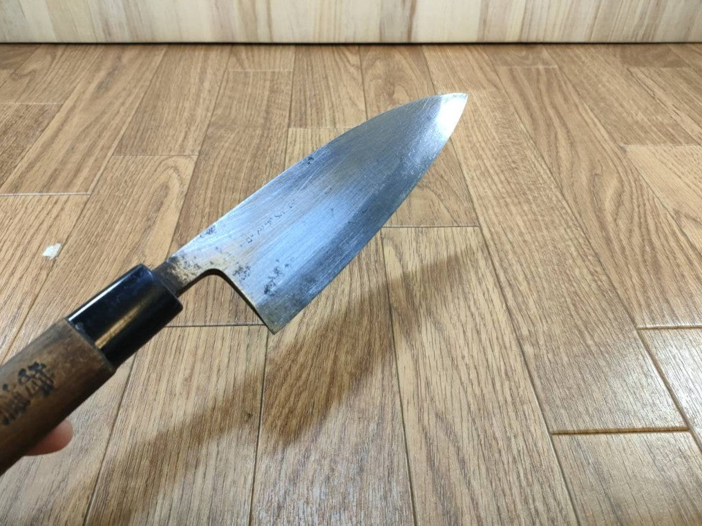 Japanese Chef's Kitchen Knife DEBA Vintage hocho OLD Cleavers from Japan 147/288mm UU390
