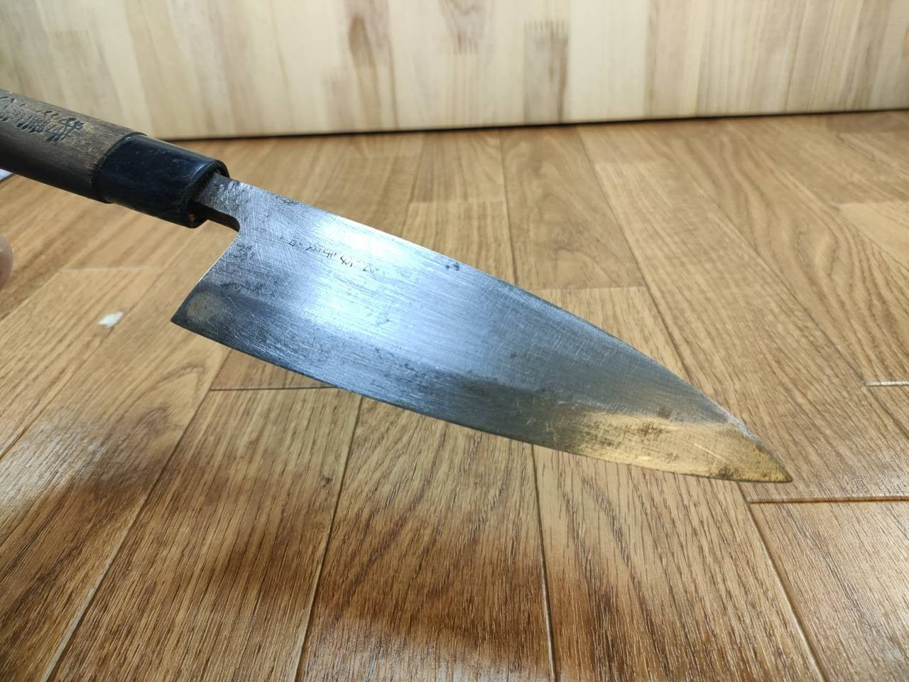 Japanese Chef's Kitchen Knife DEBA Vintage hocho OLD Cleavers from Japan 147/288mm UU390