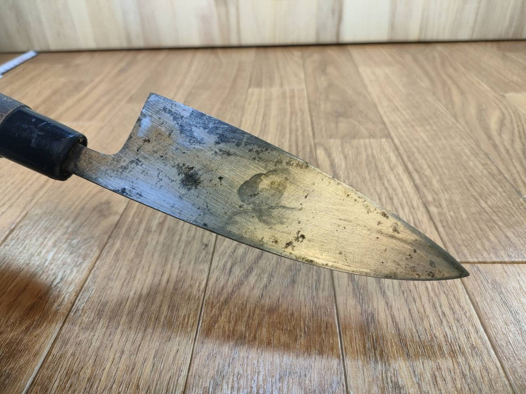 Japanese Chef's Kitchen Knife DEBA Vintage hocho OLD Cleavers from Japan 147/288mm UU390