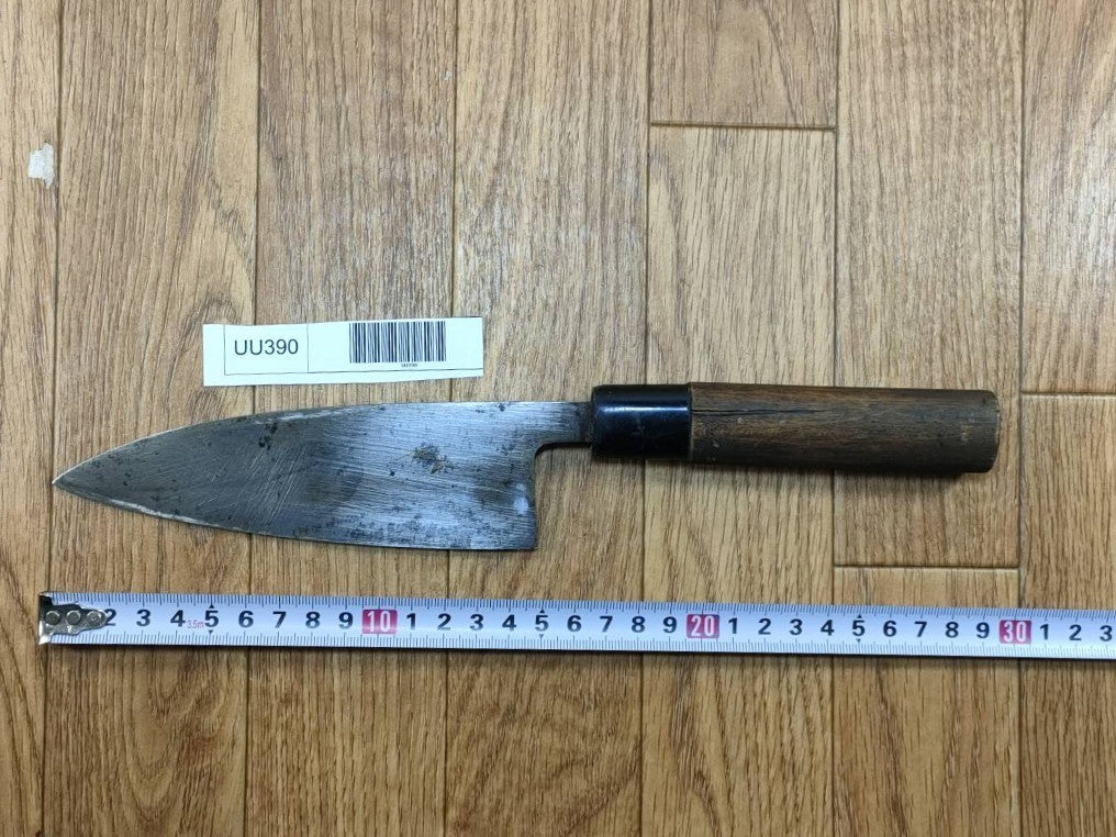 Japanese Chef's Kitchen Knife DEBA Vintage hocho OLD Cleavers from Japan 147/288mm UU390