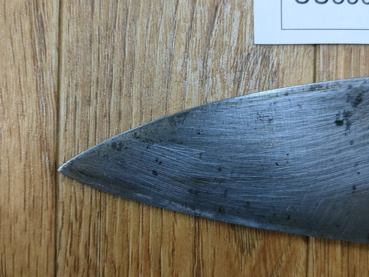 Japanese Chef's Kitchen Knife DEBA Vintage hocho OLD Cleavers from Japan 147/288mm UU390