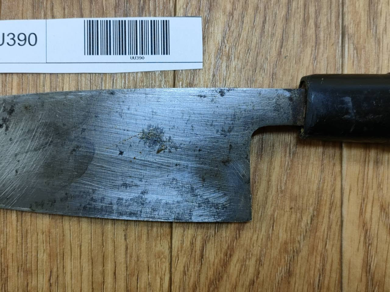 Japanese Chef's Kitchen Knife DEBA Vintage hocho OLD Cleavers from Japan 147/288mm UU390